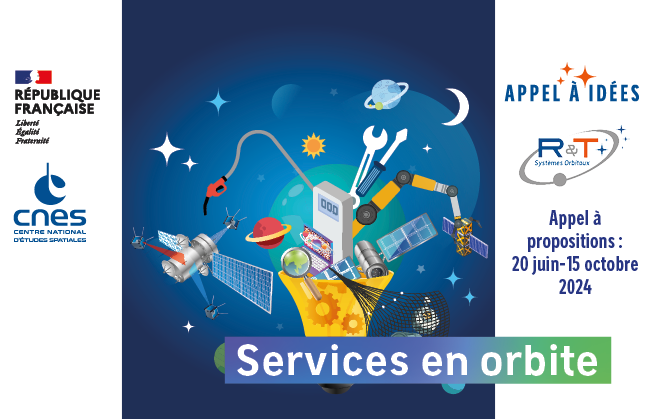 Appel à idées R&T "Servies en orbite"