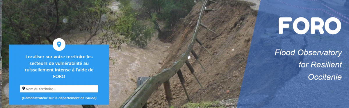 FORO, Flood Observatory for Resilient Occitanie 