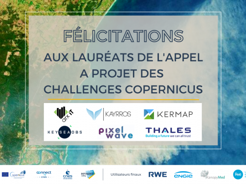 Lauréats Challenges Copernicus 2023